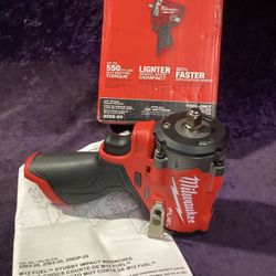 🧰🛠Milwaukee M12 FUEL Brushless Stubby 3/8” Impact Wrench-NEW!(Tool-Only)-$200!🧰🛠