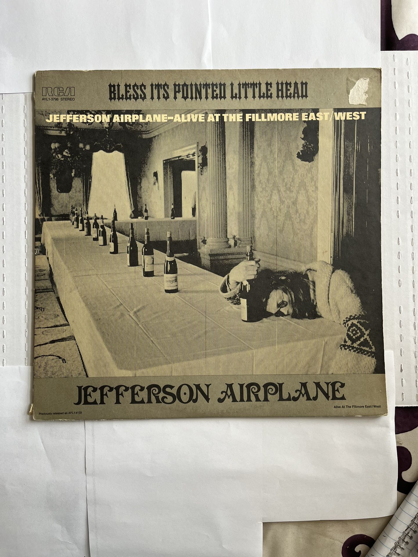 Jefferson Airplane- Bless It’s Pointed Little Head
