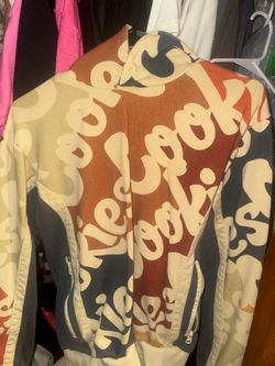 Cookie Graphic Print hoodie