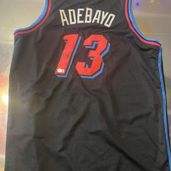 Signed Bam Adebayo Jersey