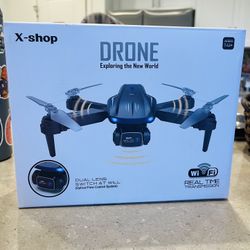 Brand new Drone with REAL WIFI TRANSMISSION Camera 1080P HD, FPV Drones with 2 Batteries,