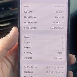 IPhone 16 128 Gb Unlocked 