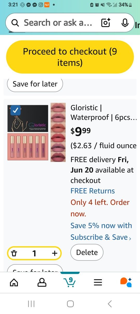 Waterproof Lipstick Matte