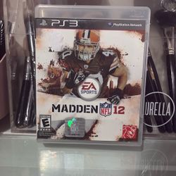 Madden 12 PS3
