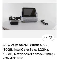Sony Vaio Personal Computer Very Pricey Brand New I Lost The Charger In My Storage 