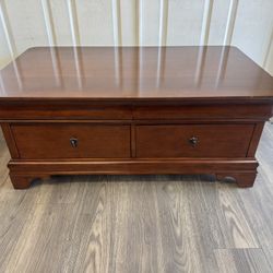 Kincaid Solid Wood Coffee Table with Storage