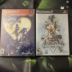 Kingdom Hearts 1/2 CIB Complete PlayStation 2 PS2 