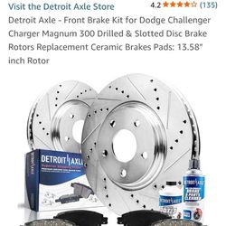Detroit Axel Front Brake And Rotors