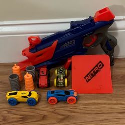 Nerf Nitro Long Shot Smash Up Toy 