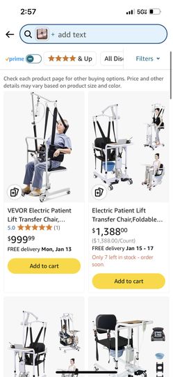 Patient Lift Chair