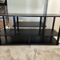 Wooden Media Console Table 