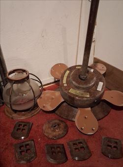 Heavy duty Hunter original oil run motor with iron plates