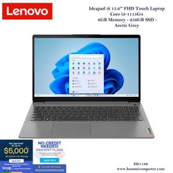 Lenovo - Ideapad 3i 15.6" FHD Touch Laptop - Core i3-8GB - 256GB SSD