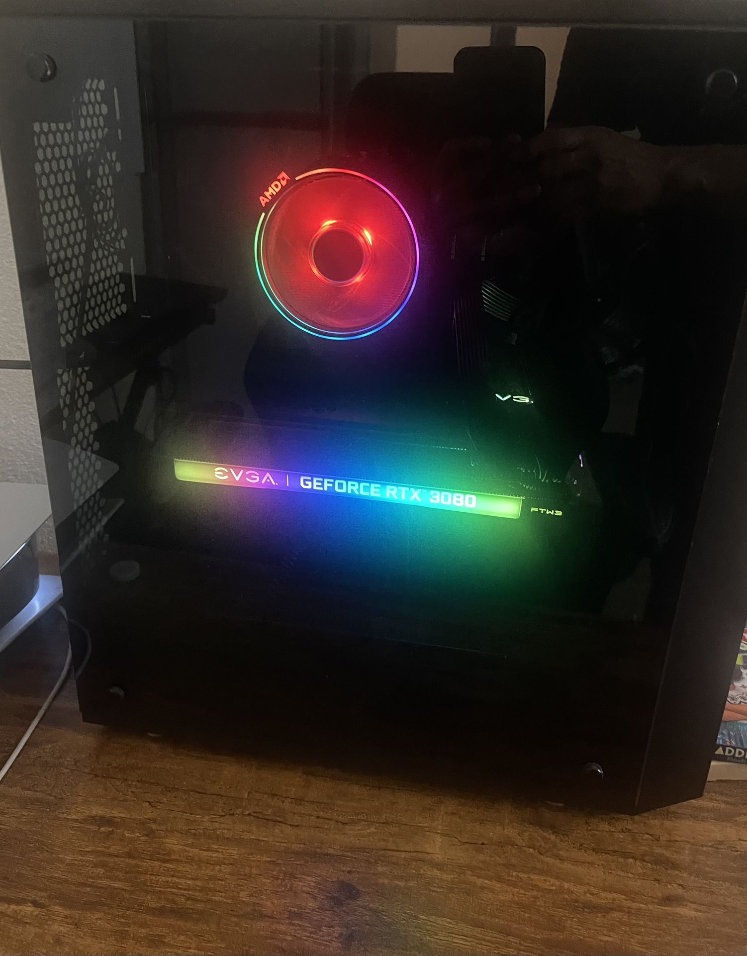 Gaming PC - EVGA 3080 FTW3, AMD Ryzen 7 3700X, 32GB RAM, 2 TB NVMe SSD