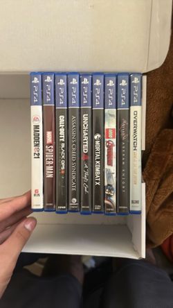 Games $10 ea $50 all