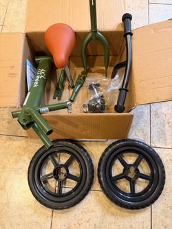 HCK Week Kids Balance Bike – Green, Unassembled