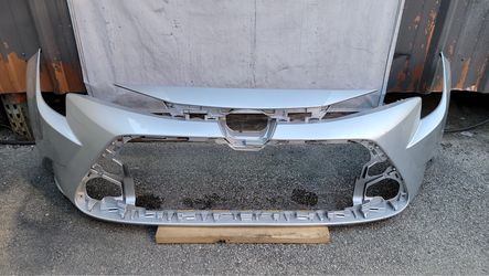 2020-2026 Toyota Corolla LE Front Bumper Silver Color
