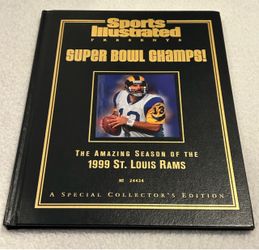 Sports Illustrated 1999 St. Louis Rams Super Bowl Collector's Edition