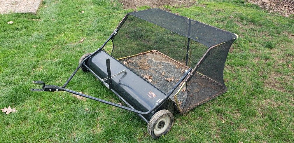 52" Yard Sweeper Lawn Sweeper Like New