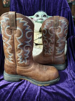 Women’s Composite Toe Work Boot - Size 10.5C