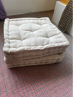 Floor Cushions 20” x 20”