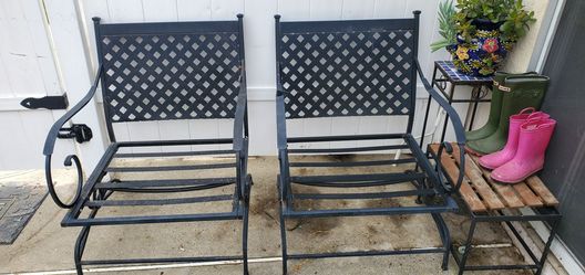 Iron chairs by kozychair