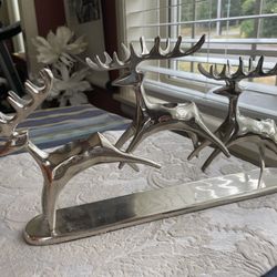 3-deer Candle Holder 