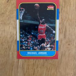 Michael Jordan Rookie Reprint