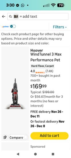 Hoover Vacuum