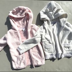 2 Girls Hoodies 5T