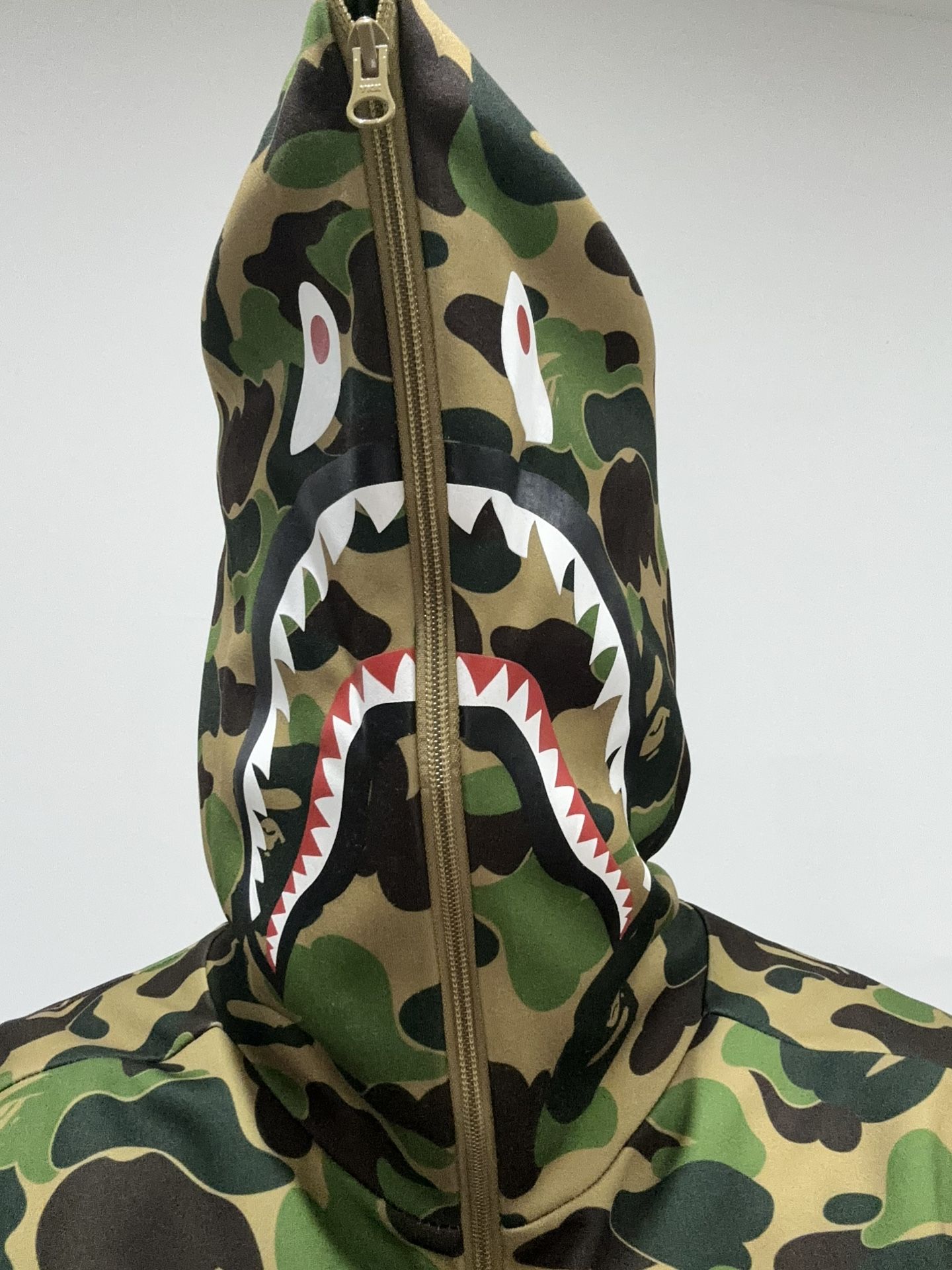 BAPE x adidas SB Shark Hoodie 'Green'