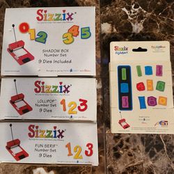 Sizzix Original Dies Number Sets 