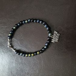 Navy wife bracelet