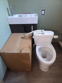 SaniFlo upflush toilet