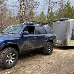Enclosed trailer/ Lightweight Camper
