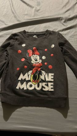 Girls minnie mouse sweater size 7