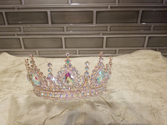 Beautiful Rose Gold Tiara