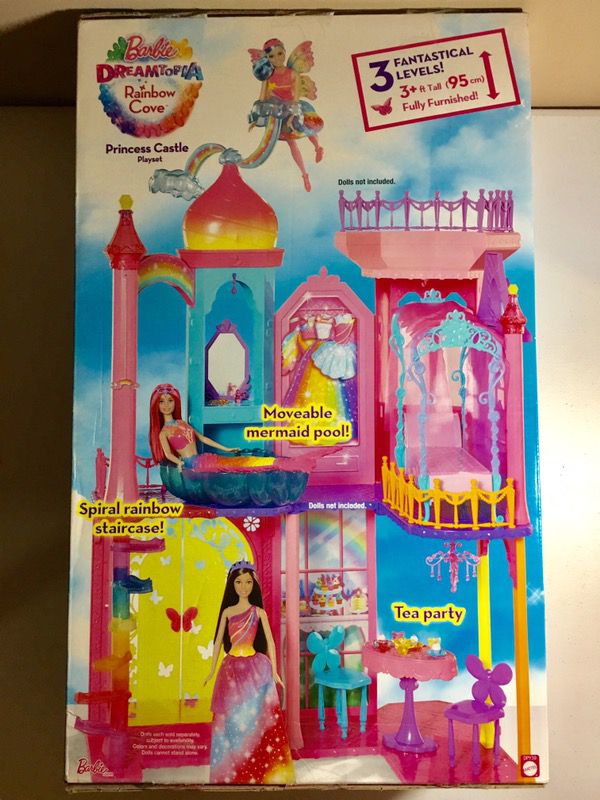 Barbie Dreamtopia Rainbow Cove Princess Castle Playset (New - unopened)
