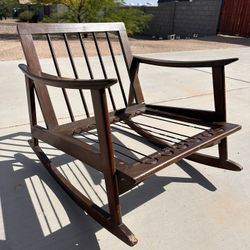 Mid century Modern Rocking Chair 