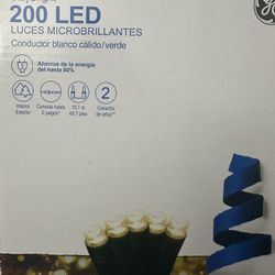 GE  200 LED CHRISTMAS holiday Lights Home Decoration 