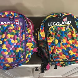 Girls And BOYS LegoLand Backpacks 