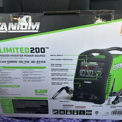 Titanium  Unlimited 200  Multiprocessor Welder 