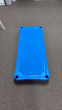Kids Stackable Plastic Cot Blue