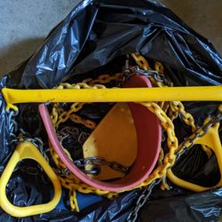 3 Swings And Trapeze Bar