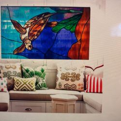 Stained Glass Art Window