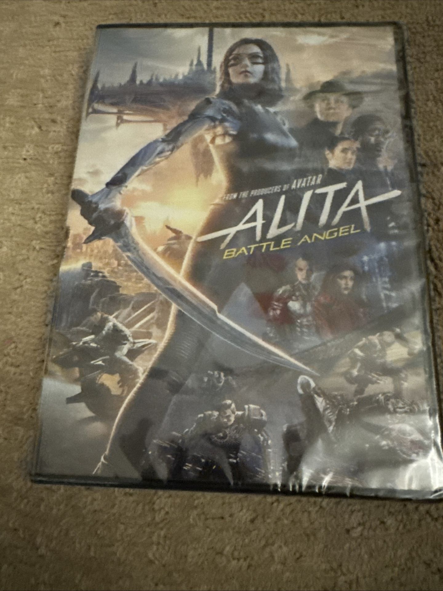 Alita: Battle Angel (DVD) Rosa Salazar Christoph Waltz Jennifer Connelly