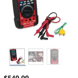 MAC TOOLS Multimeter, Amp Meter, Test Lite Probe