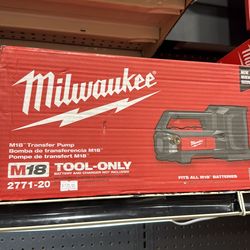 Milwaukee m18 transfer pump