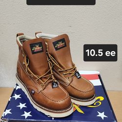 Thorogood Work Boots sz 10.5 ee SOFT MOC TOE