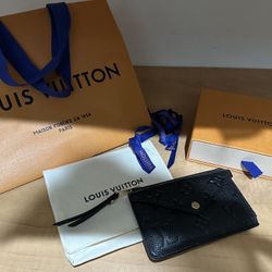 Louis Vuitton ® Monogram Empreinte Leather Card Holder Wallet ($695 or Best Offer)